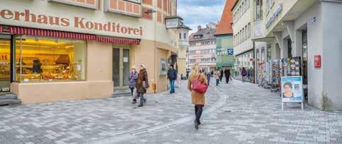 Zeitgemäß ist auch das Angebot eines kostenlosen WLAN-Zugangs im gesamten Bereich der Fußgängerzone über das BayernWLAN.