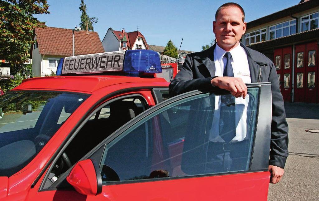 Heiko Ackel ist seit Mai hauptamtlicher Kommandant der Freiwilligen Feuerwehr. zepten für Großveranstaltungen.