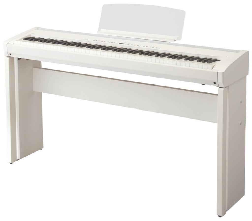 Originalständer in Silber oder Weiss erhältli Äusserst leites Digitalpiano, weles si au für den Einsatz auf
