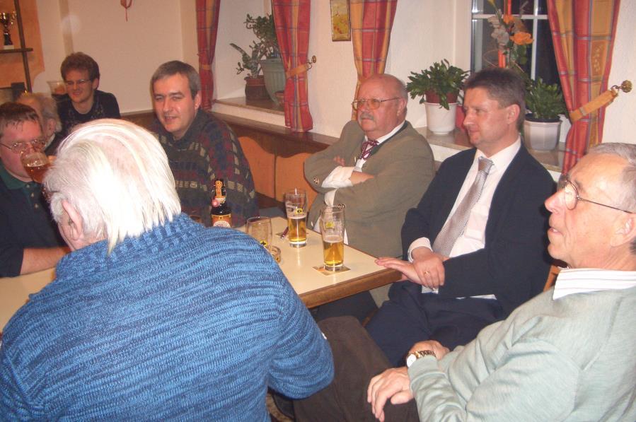 2008 Jahres- Hauptversammlung 2008 Als Vertreter der Stadtgemeine Mattighofen besucht Johann Krankl die Jahreshauptversammlung 2008.
