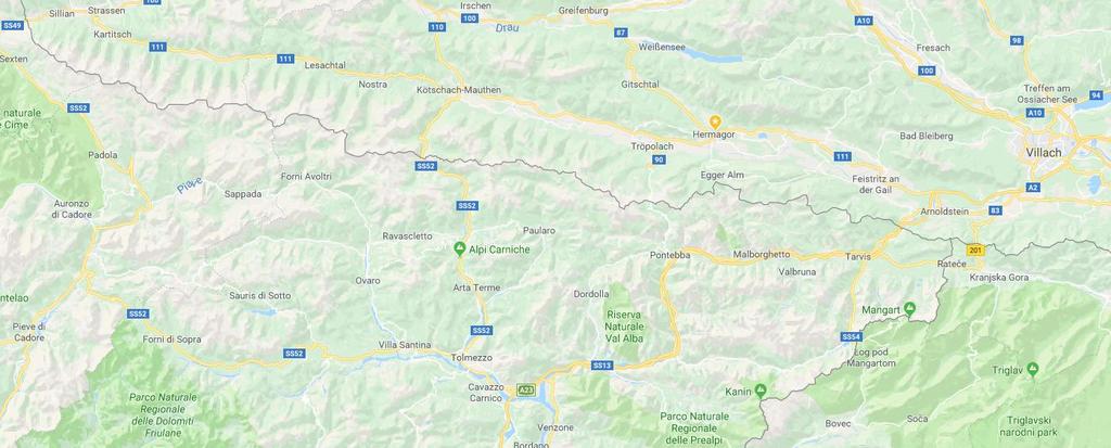 Projektgebiet: Italien: Österreich: Partner: Leadpartner: PP1: PP2: Friuli Venezia Giulia (Höhenlagen) Gailtaler- und Karnische Alpen (Höhenlagen) Consorzio Servizi Turistici del Tarvisiano e di