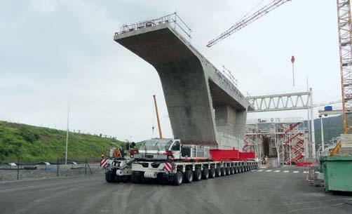 Das Projekt sieht den Bau einer Brücke von 5.