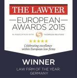 Awards 2014 The Lawyer