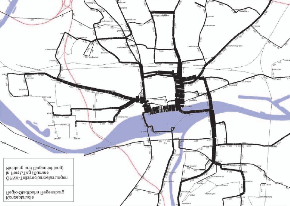 -5- Konzeptstudie Regio-Stadtbahn Regensburg ÖPNV-Teilstreckenbelastungen in Persf./Tag (Summe Richtung und Gegenrichtung) Abb.