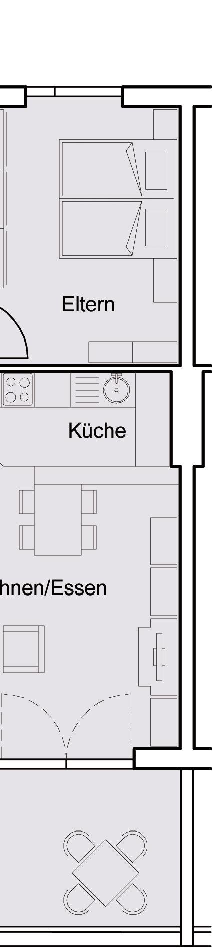 50 m² Zimmer 15.