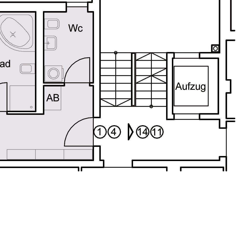 51 m² WC 4.32 m² Bad/WC 8.
