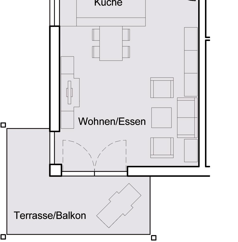 68 m² Zimmer 11.