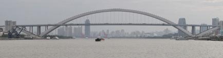 Realschulabschluss BW Wahlteile 2017 Aufgabe W4b/2017 Die Lupu-Brücke überspannt den Fluss Huangpu in Shanghai. Sie ist die zweitlängste Bogenbrücke der Welt und hat annähernd die Form einer Parabel.