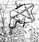 September 1939 zog erneut Militär in Husum ein: Bau-Bataillone, die den Bau von zwei Flugplätzen durch zivile Baufirmen an der Peripherie der Stadt unterstützen sollten.