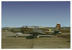 Die Zahl der zum Geschwader gehörenden Flugzeuge F-84F beträgt zunächst 58. Trotz verschiedener Flugunfälle mit Totalschäden steigt sie zunächst noch an.