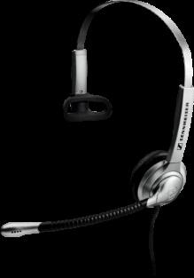 Drehbarer Mikrofonarm um 300 drehbar für präzise Mikrofonjustierung, rechts oder links tragbar Kopfbügel beidseitig und