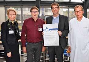 HDZ NEWS > Auszeichnungen Gütesiegel für Kooperation, Transparenz und Qualität (KTQ): Das Herz- und Diabeteszentrum NRW feiert seine Mitarbeiter Zum vierten Mal in Folge hat das Herz- und