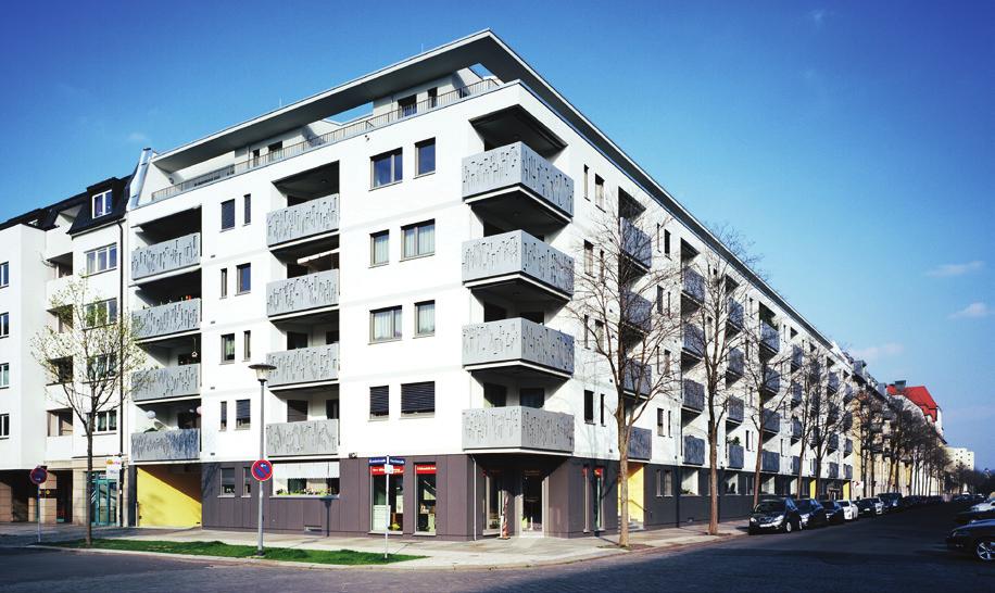 Genossenschaft trifft auf Neubau Wohnen bei der WGJ - Ihre Vorteile Der von der WGJ im Jahr 2015 fertiggestellte Neubau auf der Haydnstraße erhielt als erstes Mehrfamilienhaus in
