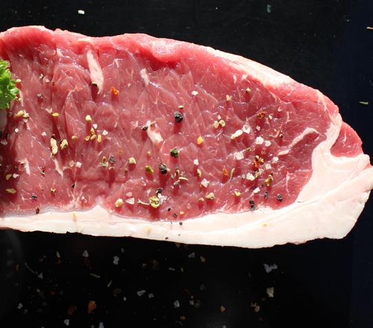 Beiried - Strip Loin Steak Vom Hintervierteil des Rinds zwischen Hochrippe & Hüfte