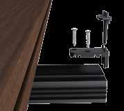 Terraflex 6 mm: für nahezu alle WPC-Dielen geeignet Terraflex mit Edelstahlschrauben C1 schwarz 5 x 50 mm für Holz-Unterkonstruktion