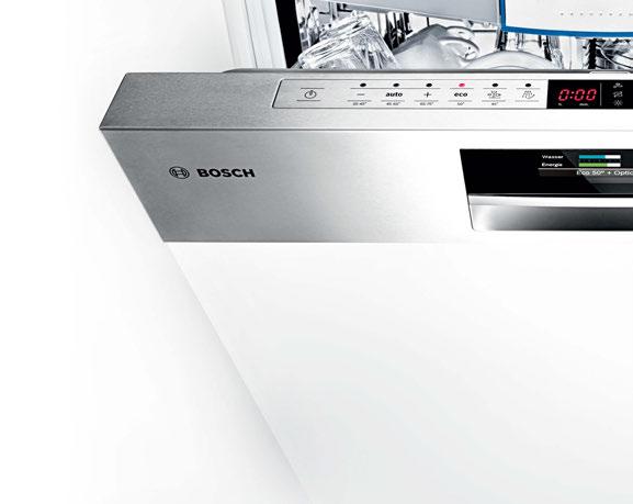 202 Geschirrspüler Löst jeden Schmutz auf Knopfdruck. Die Geschirrspüler von Bosch haben für jedes Problem das richtige Programm.