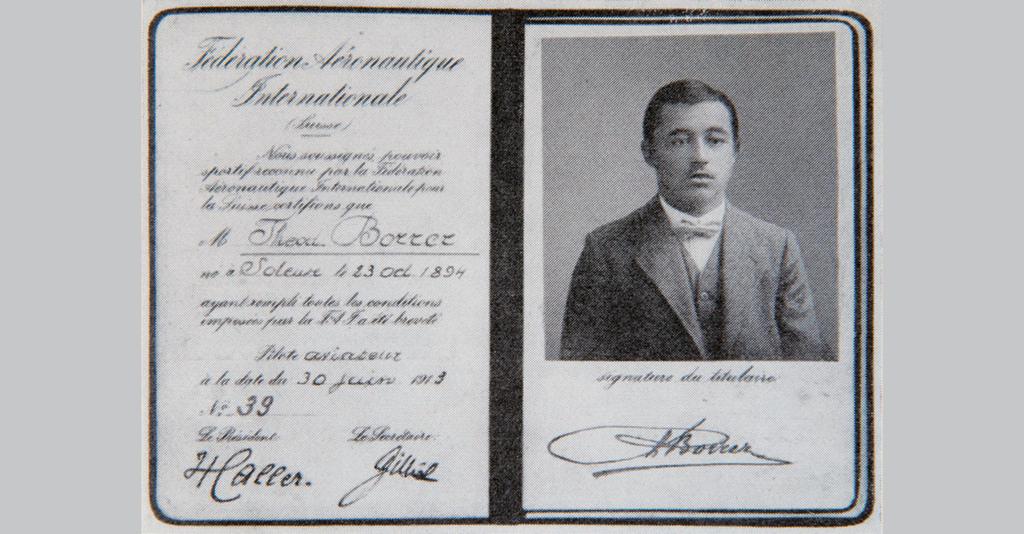 Vor 100 Jahren Der motorenbegeisterte Theodor Borrer arbeitete nach seiner Schulzeit als Taxifahrer in Solothurn.