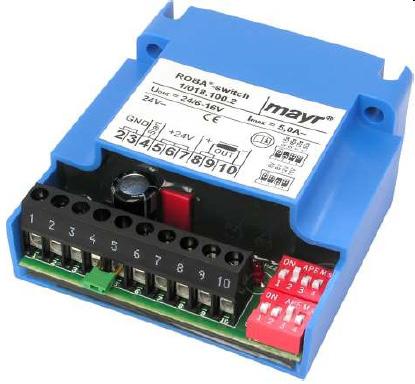 5 6 7 8 9 10 Einbau- und Betriebsanleitung für Anwendung ROBA -switch 24 VDC Schnellschaltmodule werden verwendet, um Gleichstromverbraucher mit Übererregung oder Leistungsabsenkung zu betreiben, z.