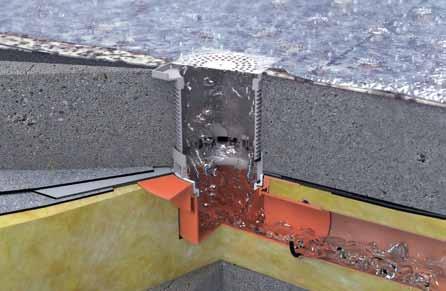 Zubehörteile für Balkongullys Balkon- und Terrassenentwässerung Terrassenaufstockelemente und Kiesfangkorb Breites Zubehörsortiment für Betriebsdächer Lösungen für alle Konstruktionstypen Bei