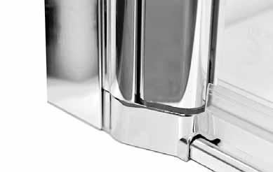 made in europe BRAVA Schwingtüre BRAVA Türen bieten Ihnen die Möglichkeit, Duschkabinen mit extra großen Zugang zu kreieren. Artikel Nr.