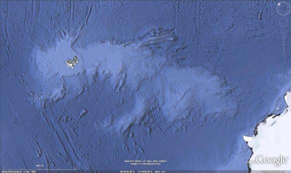 Ozeanische Plateaus: Kerguelen-Plateau, S Indik Kerguelen-Island Inselbogen: South
