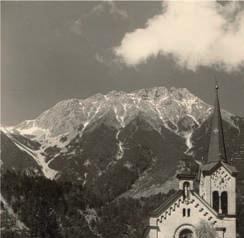 Historisches Foto Kirche am
