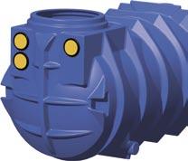 Erdtank BlueLine II Einzigartige Qualität für höchste Ansprüche Stark durch PE Alle REWATEC-Behälter werden aus umweltfreundlichem PE (Polyethylen) gefertigt.