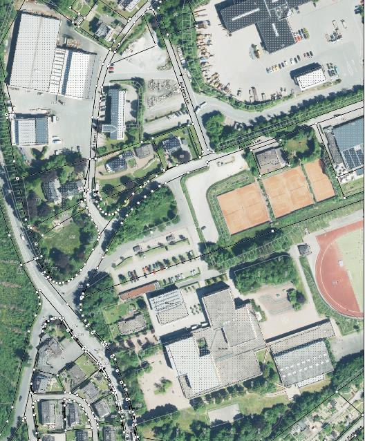 Anfahrt + Parken Wertungsspiele Schulzentrum Schmallenberg - Schulzentrum Schmallenberg, Obringhauser Straße 38, 57392 Schmallenberg - Firma Feldhaus, Auf dem Loh 3, 57392 Schmallenberg Fa.