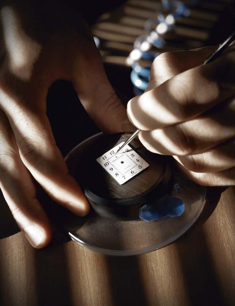 Die Kunst des Feingefühls Jede Uhr von Jaeger-LeCoultre ist einzigartig, weil sie