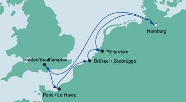 Das Leben der Hamburger wird von zwei Flüssen geprägt: der Elbe mit dem drittgrößten Hafen Europas und der kleineren Alster, die als See im Stadtzentrum aufgestaut ist.