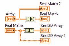 Matrizen und numerische Arrays lassen sich ineinander umwandeln (Bild 1.27).