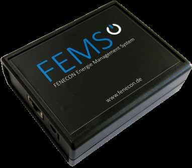 FENECON Energie Management System FEMS ist die zentrale Steuereinheit aller FENECON Stromspeichersysteme.