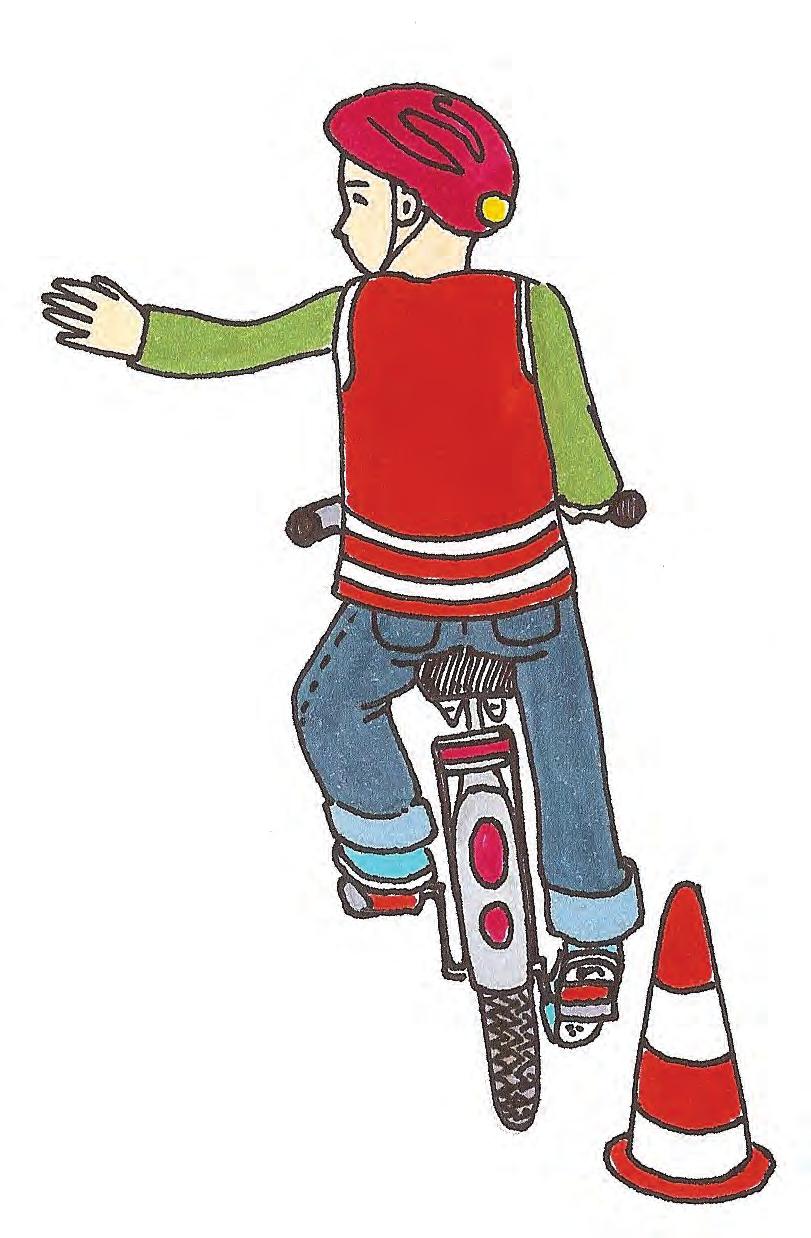 يجب على الطفل بجانب صالحية الدراجة أن يرتدي دائما واقي الرأس.
