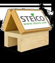 Ob Konstruktions materialien oder Dämmstoffe: STEICO Produkte tragen eine Reihe angesehener Qualitätssiegel.