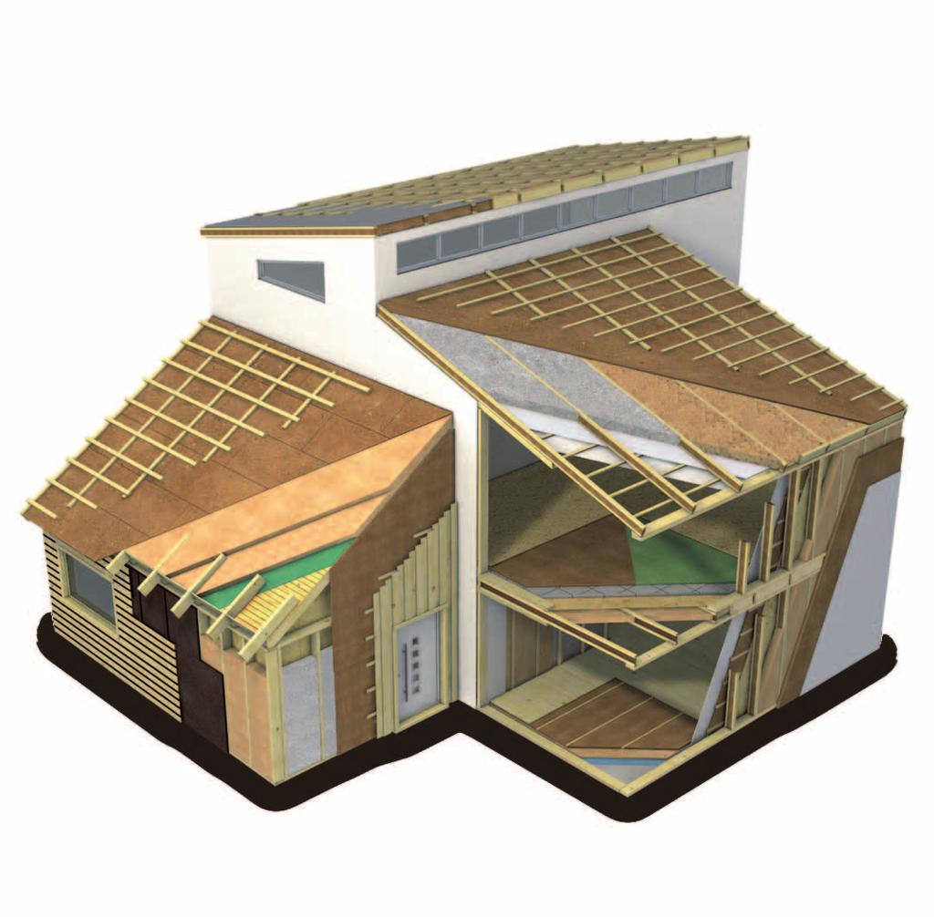 black Stabile Holzfaser-Dämmplatten install flexible Wärmedämmung aus Holzfaser Dämmsystem für Installationsebenen Klemmfähige Gefachdämmung für Dach, Wand und Decke Ideal zur Herstellung von