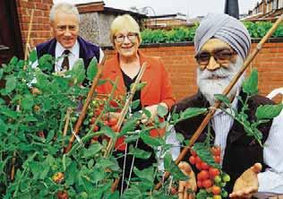 Ausland COVENTRY Nische des Ruhms GLOBAL VILLAGE: Ein Inder in England macht sein Heimatland glücklich mit Tomaten.