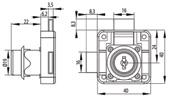 Möbelschlösser 2060001