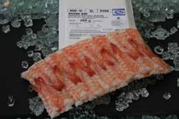 Kisu Sillagofilet-Scheiben roh, 8 g, 60 Trays à 20 Stück Hamachi Filet 1,3-2,0 kg einzeln vakumiert Surimi Sticks von 18 cm bis 50 cm, MAKI 10 x 1 kg (55% Surimi) Thunfisch Super