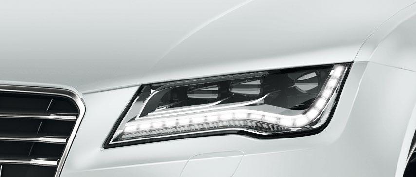Pure Formen, muskulös gespannte Linien, elegant fließende Proportionen: Audi A6 und Audi A7 Sportback sind Statements für Dynamik und Eleganz.