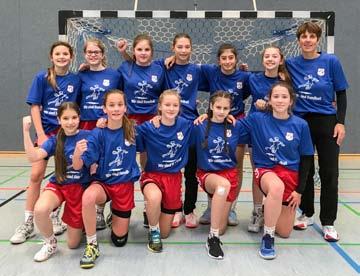 Weibliche D-Jugend Tabellenführer in der Bremenliga der Jungs und Handballweltmeister!