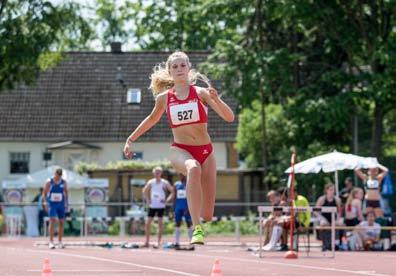 Sportstiftung Bremen unterstützt Marit Köpp Mit der 18-jährigen Marit Köpp wächst im Verein ein weiteres großes Sprint- und Sprungtalent heran.