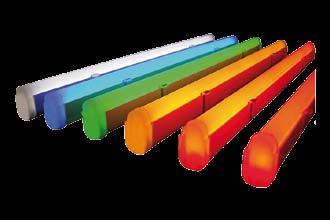 Konturenbeleuchtung SloanLED ColorLINE Neonartige Lichtkontur ColorLINE sind nahtlose, neonartige Lichtschläuche mit hohem Helligkeitsgrad und niedrigem Energieverbrauch.