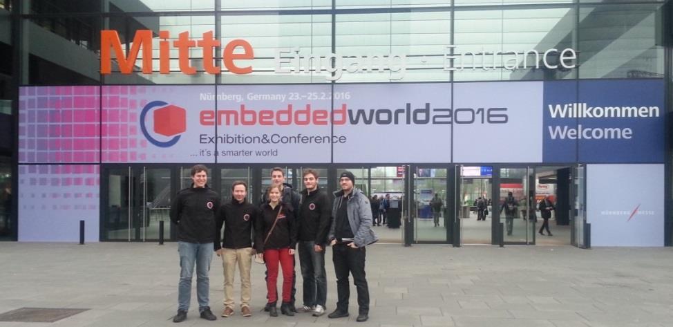 Messen Embedded World 2016 Am 23.02.2016 fand die internationale Fachmesse Embedded World 2016 in Nürnberg statt.