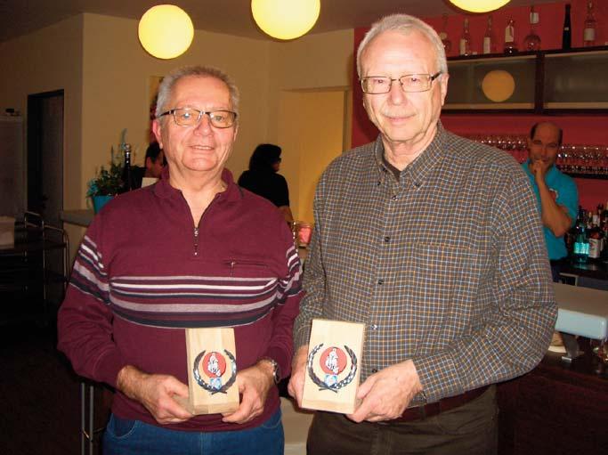 Michael Kretschmar Seniorenklasse (von links): 1. Heinz Bergmann, 2.
