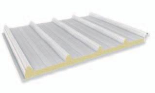 Dachziegel Typ G: Sandwich-Iso-Platten Alle Dachmaterialien eignen sich für