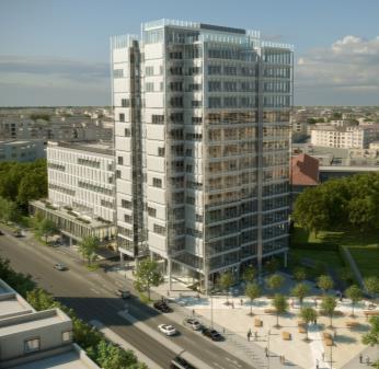 000 m² Rund 150 Wohnungen, bis zu 3,80 m Raumhöhe deutlich über Neubaustandard Ab 2023 neue U2 Station Bacherplatz in