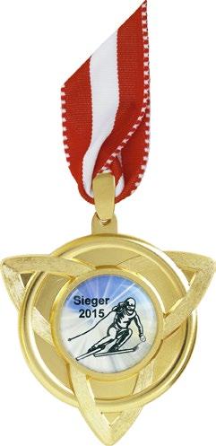 Pokalserie 3 Pokale gold 12-15cm mit Sportemblem und Schild Teilnehmer Kinder 