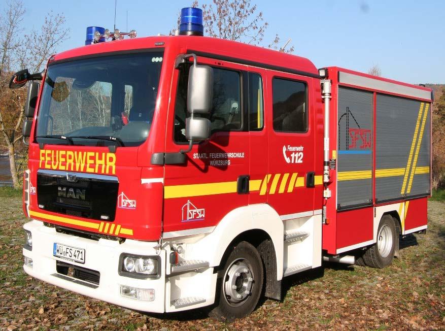 Mittleres Löschfahrzeug (MLF) Beladung: Feuerwehrtechnische Beladung für eine Gruppe und Ausstattung zur technischen Hilfeleistung