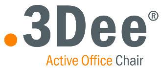 3Dee Active-Office-Chair mit 3D-Technologie und Ergonomie-Lehne, zertifiziert nach DIN EN 1335. Grundmodell Bezugsfarbe Art.-Nr.