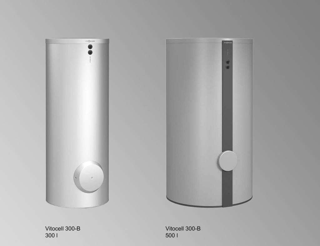 VIESMANN VITOCELL 3-B Speicher-Wassererwärmer mit zwei Heizwendeln 3 und 5 Liter Inhalt Datenblatt Best.-Nr.